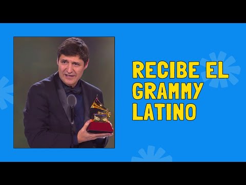 Marcos Vidal recibe el Grammy Latino por su producción "Lo que vemos"