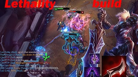 Riven lethality build OP !!!