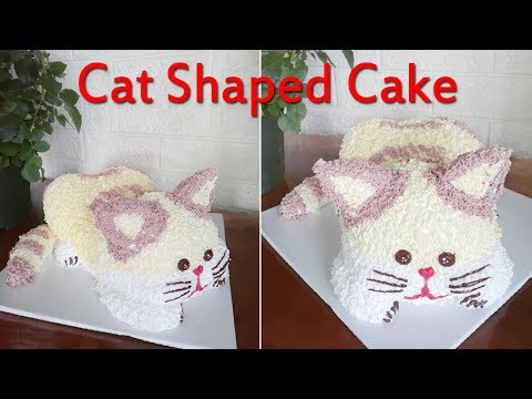 Amazing Decorate Cake // CAT Shaped Cake  //71//  Bánh kem hình con mèo // BaoTram Ice Cake | Foci