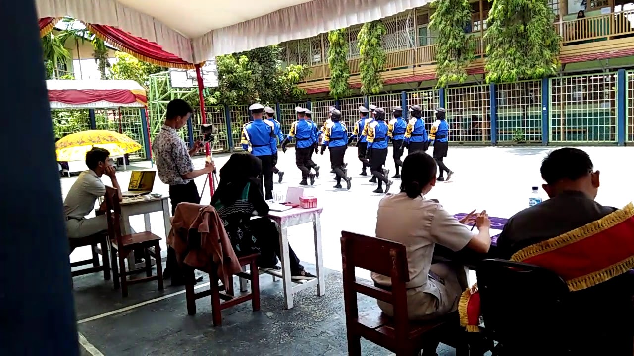 Paskibra Smkn 1 Gambut Tim B Di Lomba LKPBB METEOR Part 3 di SMA PGRI 2 Banjarmasin