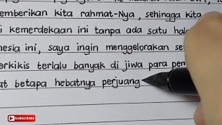 Contoh Naskah Teks Pidato HUT Kemerdekaan RI Ke - 79 Tema 'Semangat Mengisi Kemerdekaan' Contoh Naskah Teks Pidato HUT Kemerdekaan RI Ke - 79 Tema 'Semangat Mengisi Kemerdekaan'