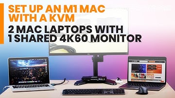 TESmart Apple M1 MacBook Setup | 2x1 KVM (Magic keyboard & Mouse WARNING!)