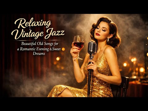 Relaxing Vintage Jazz 🍷 Beautiful Old Songs For A Romantic Evening And Sweet Dreams