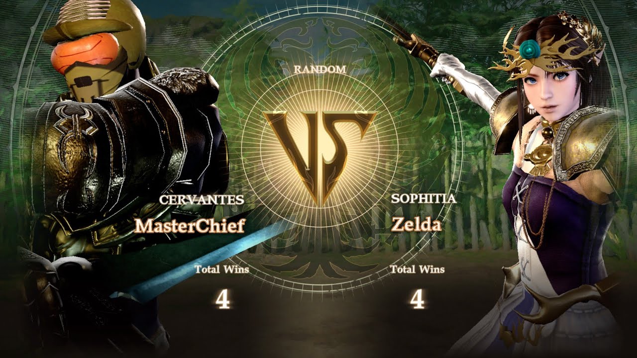 Soul Calibur 6 | Master Chief vs Zelda - YouTube
