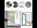 DIY magnetic window screen installation guide