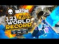 *NEW* WARZONE SQUADS WORLD RECORD! 121 KILLS INSANE GAME! (WARZONE)