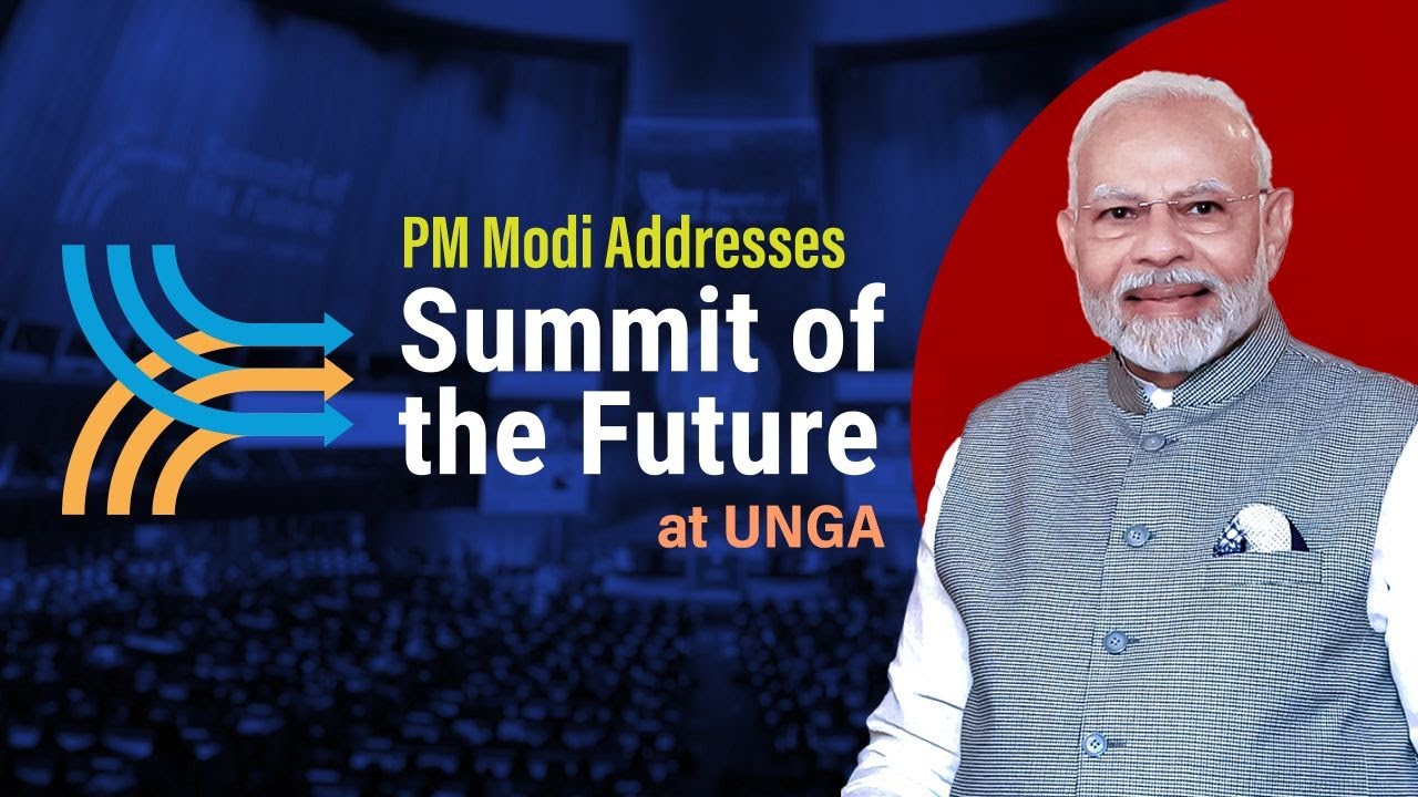 Watch LIVE | PM Modi addresses ‘Summit of the future’ at UNGA - YouTube