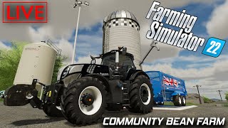 [LIVE🔴] Community Bean Farming Shenanigans #12 | Farm Sim 22 Live