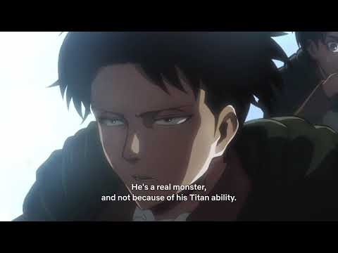 Attack on Titan: Levi calls Eren a monster - YouTube