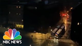 Videos Show Moment Electricity Returns To Parts Of New York City After Power Outage | NBC News NOW