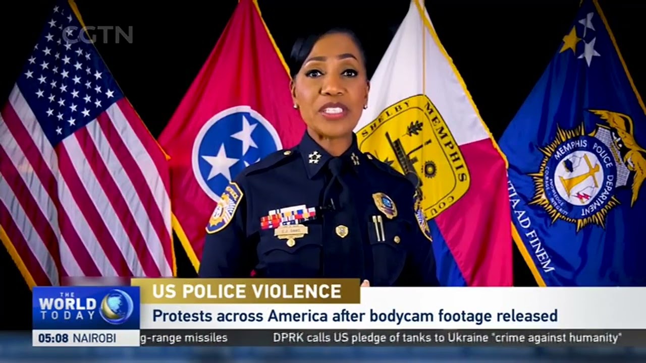 Protests erupted across the US after Memphis police released bodycam footage of violent encounter