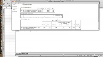 1 4 Paired SamplesT test PSPP 4 2