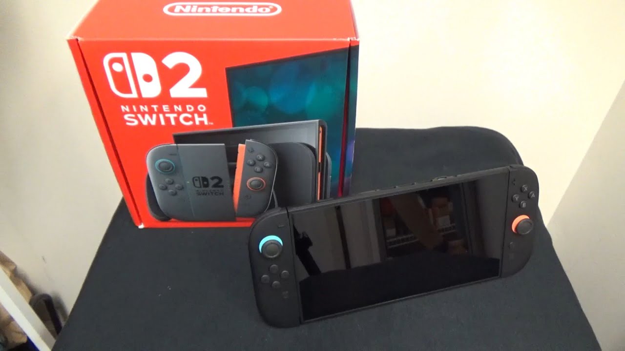 Nintendo Switch 2 Unboxing and First Impressions