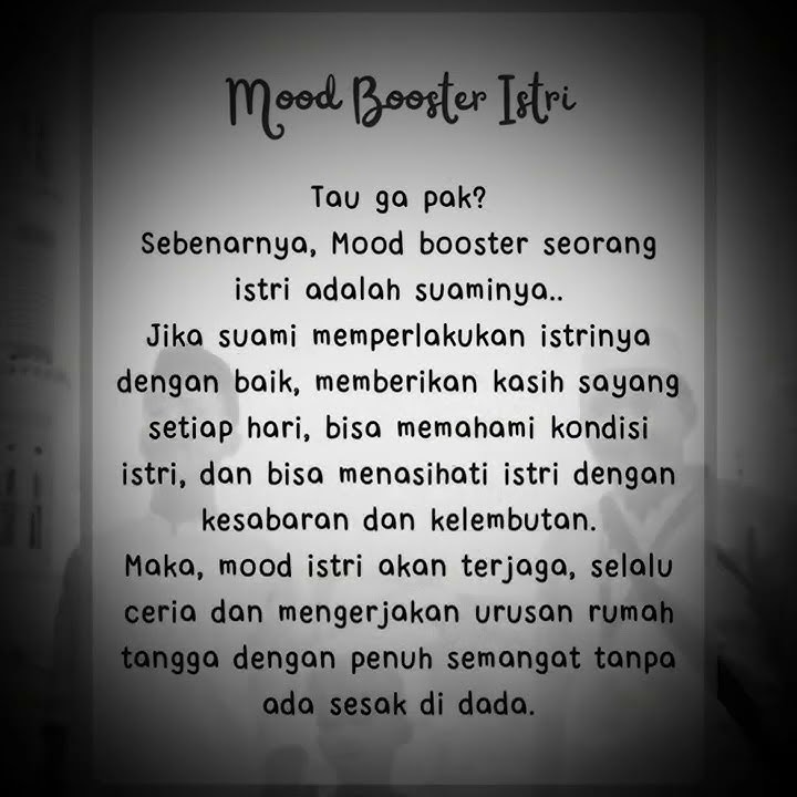 Mood Booster Istri #shorts #story #status #nasehat #suami #istri #berkah #istiqomah #hijrah #cinta