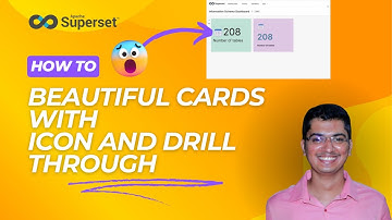1. Apache Superset custom cards beautification with CSS: Big Number VS Handlebars (Drill through)