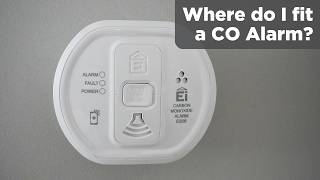 Where do I fit a CO Alarm | How to Guide