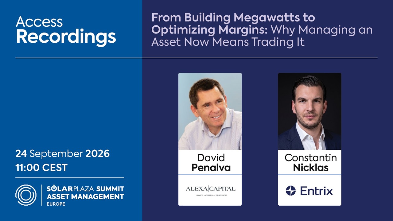 Solarplaza Webinar | From building megawatts to optimizing margins