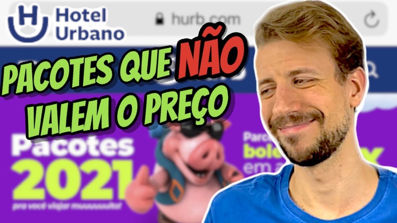 HURB - QUAIS PACOTES VALEM a PENA? PROMOÇÕES Hotel Urbano 2021