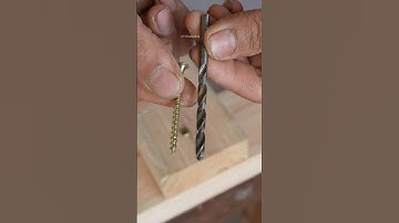 Tips for using drills and screws correctly #diy #tools #shorts