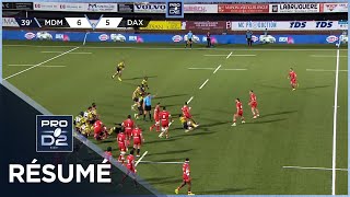 PRO D2 Saison 2023-2024 J28 - Résumé Stade Montois Rugby - US Dax