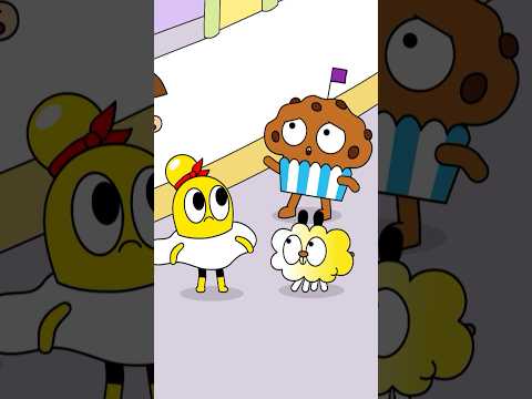 Гигантский пончик падает с билборда #Shorts #СоняИзТоствилля #Мультики