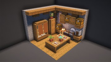 Minecraft: How to Build Workspace Interior Design - Tutorial