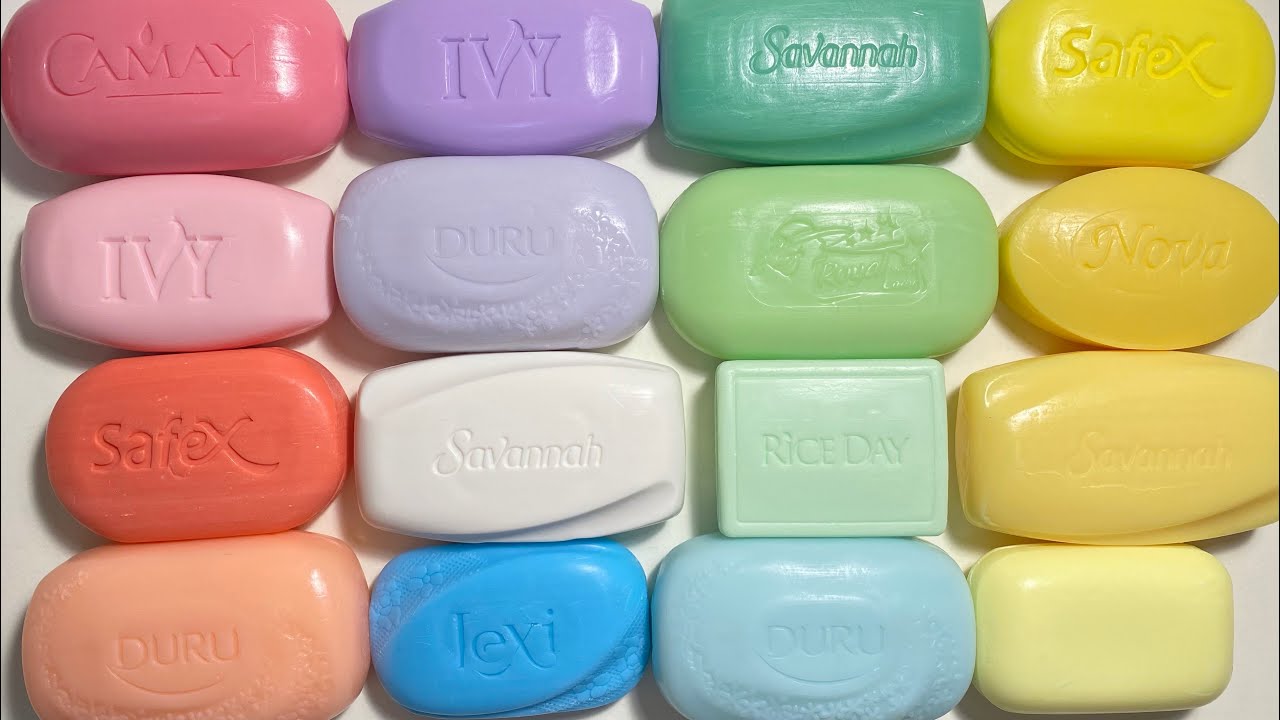 Soap Rauf 2 Most Satisfying Soap Unwrapping ASMR 🧼 Relaxing Sounds - YouTube