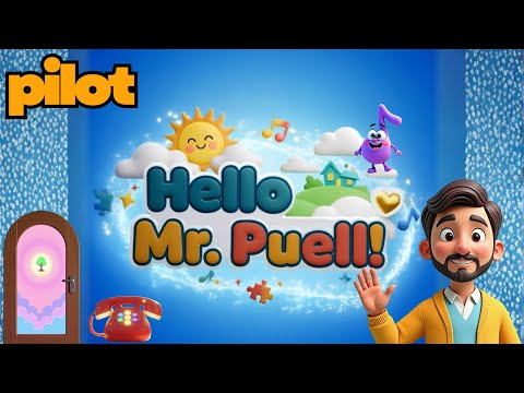 Hello Mr. Puell! New Animated Series for Kids | Social Skills & Early Learning Adventures