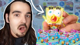 Opening Mystery World's Smallest Collectibles! (Rare Scary SpongeBob!)