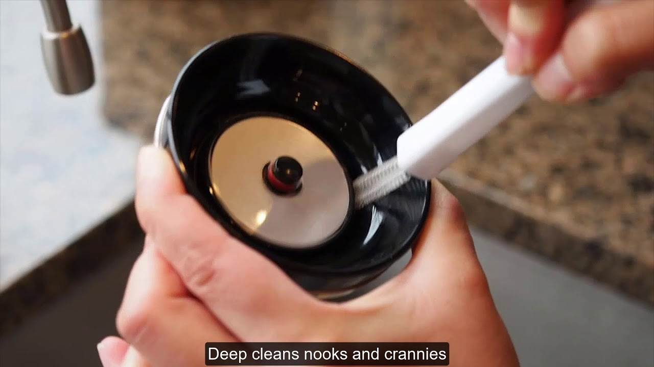 3-in-1 Best Bottle Brush Cleaning Set | 3Pc Baby Sports Bottles Cleaner Kit with Nipple Brush