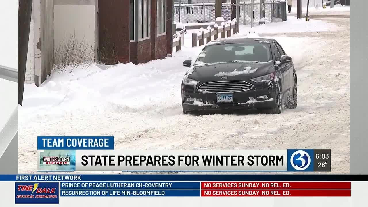 State prepares for Winter Storm Benjamin - YouTube
