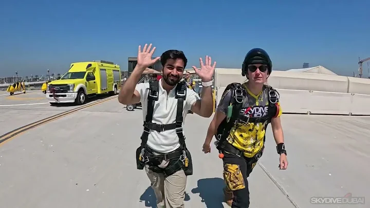 Skydiving in Dubai 2025 🪂 | Palm Jumeirah Jump | Extreme Adventure Vlog
