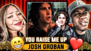 This Touched Us!! Josh Groban - You Raised Me Up (Reaction)