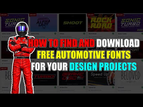Automotive Fonts