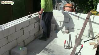 Армирование газ бетона/Reinforcement of aerated concrete