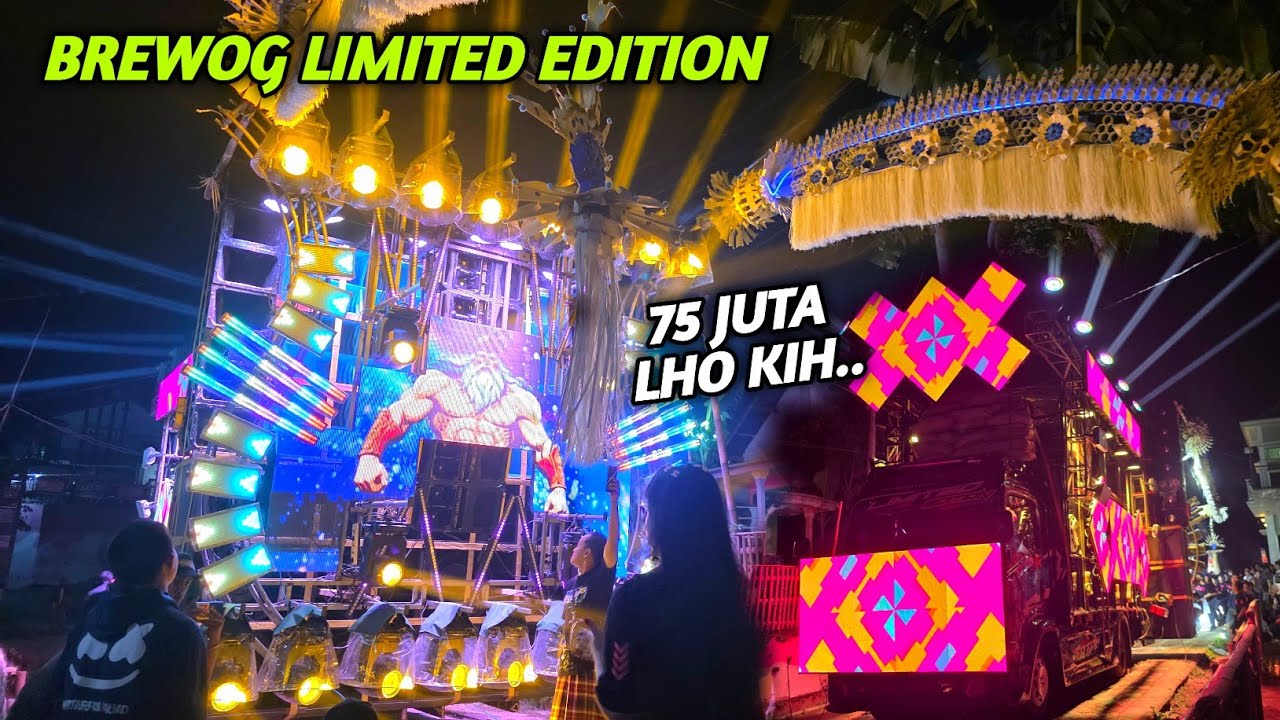Harga Bawa Rupa & Suara 🔥 Gak Rugi Sewa Mahal BREWOG LIMITED EDITION kalau seperti ini 
