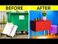 Turn Your Old Furniture Into Art || Recycling Ideas, DIY, Home Decor
