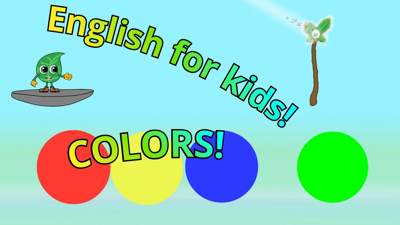 Learn English with Leafy & Spark - Colors