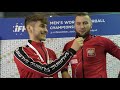 2020 Men's WFC - Interviews POL v SVK