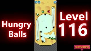 🎯 Hungry Balls Level 116 Walkthrough | Solutionguruji