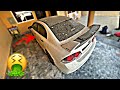 Extremely dirty honda civic detailed at home