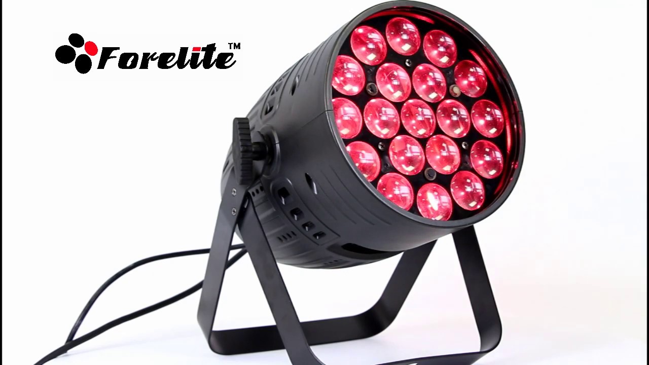19pcs 15W RGBW 4in1 Zoom Indoor LED Par Light from Forelite Lighting