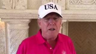 President Trump Addressing International Fellowship Of Christians And Jews Gala