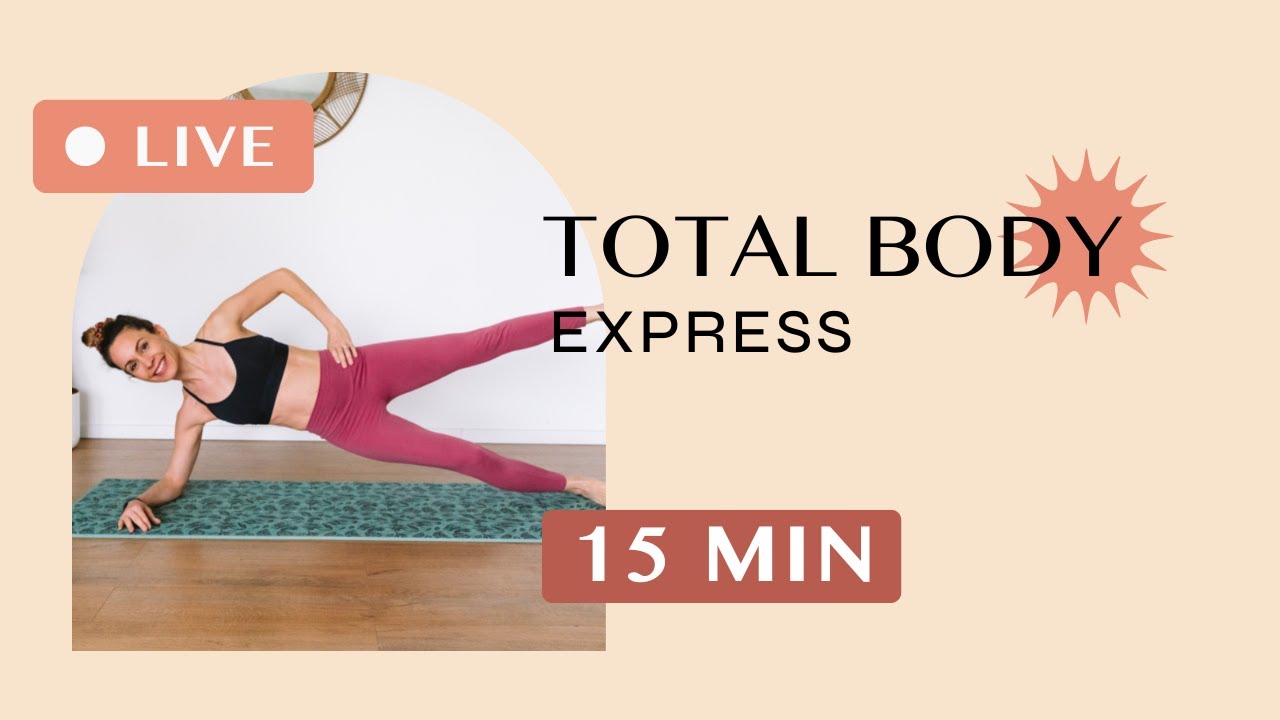 Entrainement EXPRESS 15 min - RENFORCEMENT total body  👇