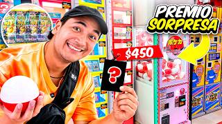Probé 2 máquinas de Pokémon en Japón: Pokébolas gigantes y cartas sorpresa