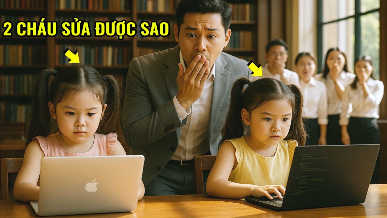 10 chuyên gia bó tay, 2 con gái của lao công bị coi thường sửa lỗi triệu đô khiến tất cả choáng váng