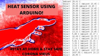 Temperature Sensor Device Using Arduino! | Arduino Project | mlx- 90614 | Monitor HIGH FEVER! screenshot 2