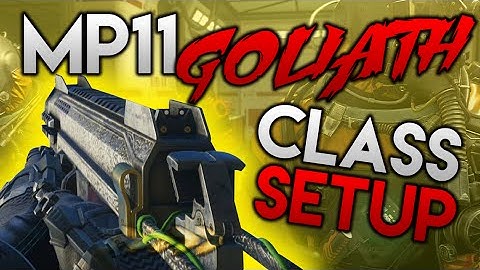Advanced Warfare BEST ELITE "MP11 GOLIATH" Class Setup! (COD AW Elite Weapon Class Setup)