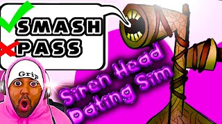 WHATYA GONNA DO?? SMASH OR PASS | Siren Head Dating Sim | All Endings screenshot 3