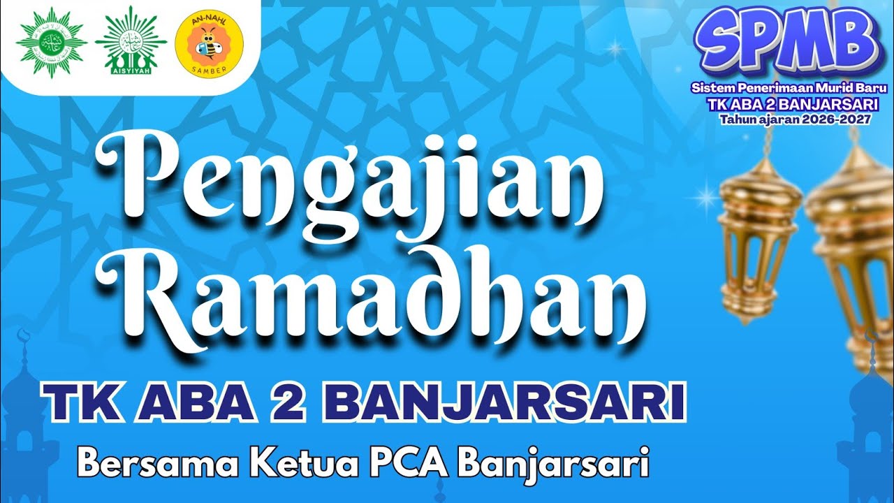 PENGAJIAN RAMADHAN | TK ABA 2 BANJARSARI